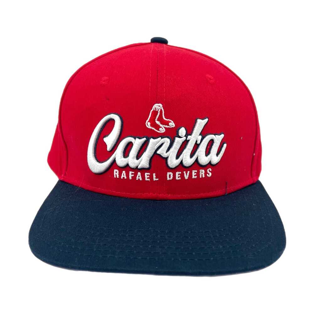 Melon Wear Red & Blue Boston Red Sox Baseball Cap | Rafael Devers 'Carita'